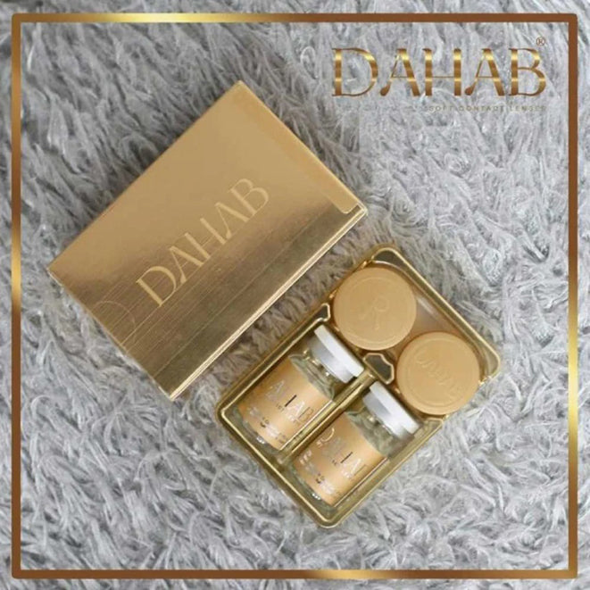 Dahab Contact Lenses 34 Natural Green 5 PAIR BOX
