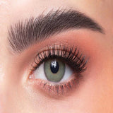 Dahab Contact Lenses 34 Natural Green 5 PAIR BOX
