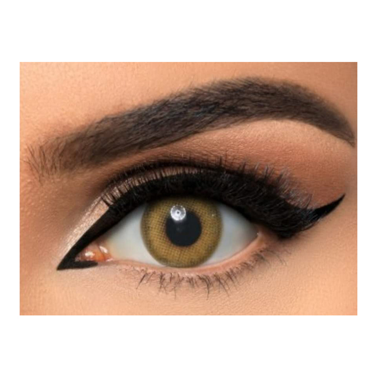 Dahab Contact Lenses 44 Olive 5 PAIR BOX