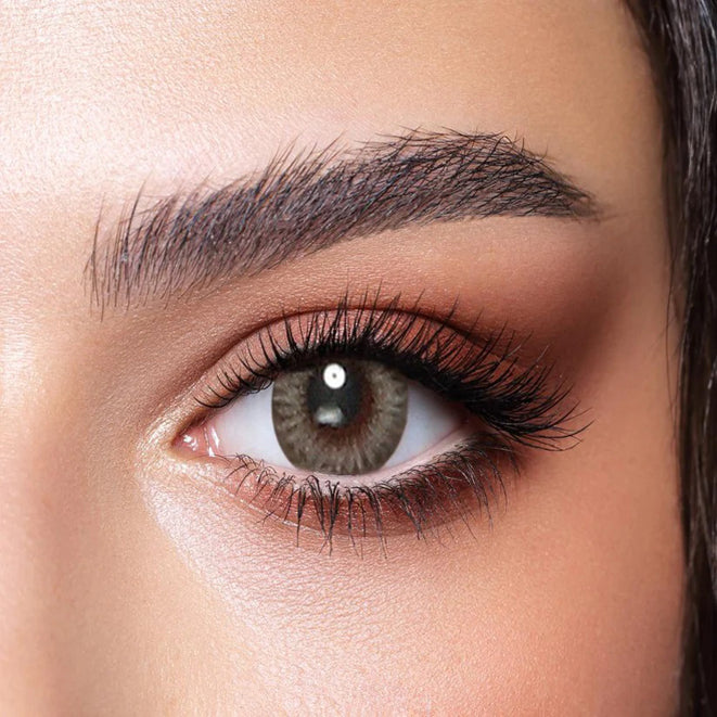 Bella One Day Color Contact Lenses Platinum Gray 5 PAIR