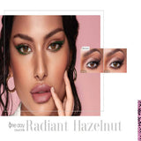 Bella One Day Color Contact Lenses Radiant Hazelnut 5 PAIR