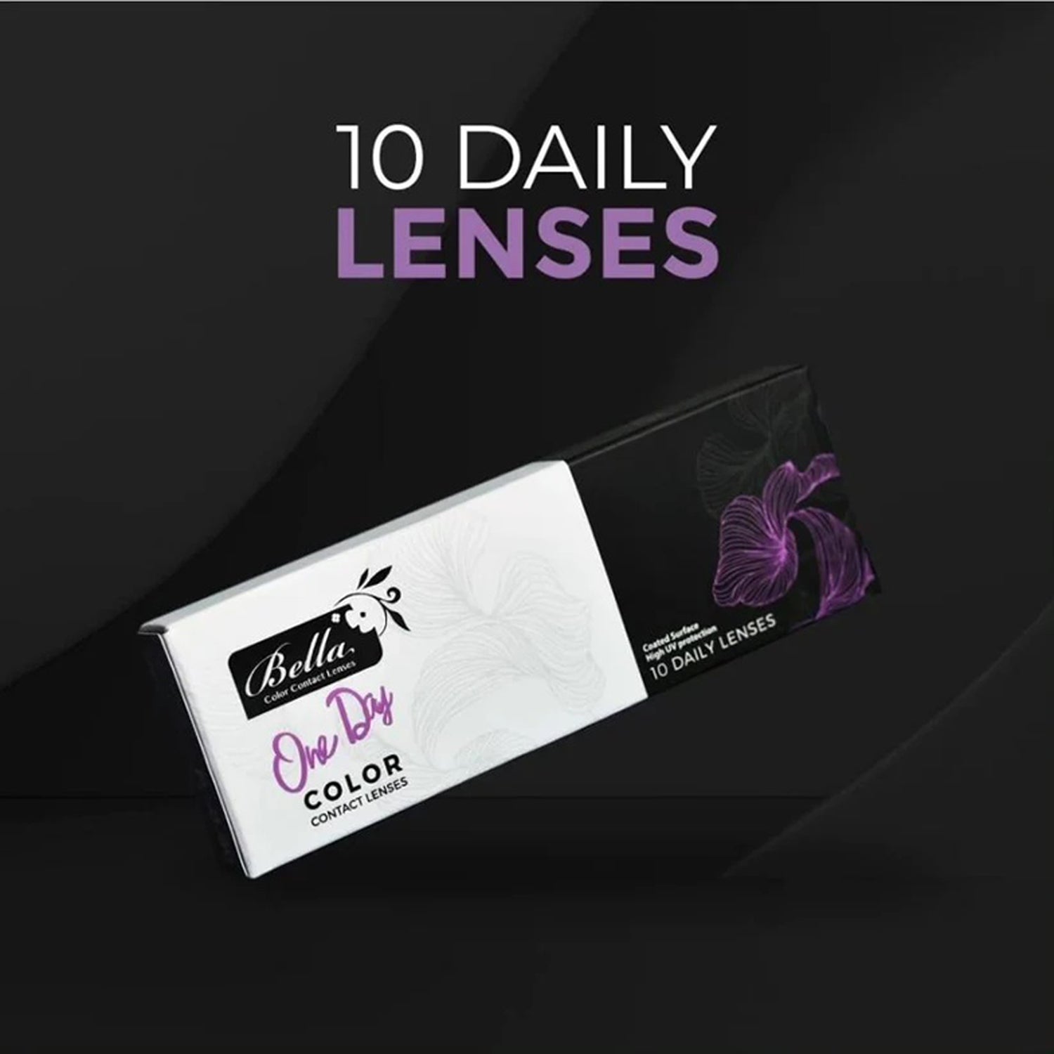 Bella One Day Color Contact Lenses Star 5 PAIR BOX
