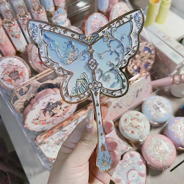 Flower Knows 8th Anniversary Butterfly Hand Mirror