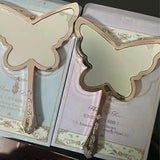 Flower Knows 8th Anniversary Butterfly Hand Mirror
