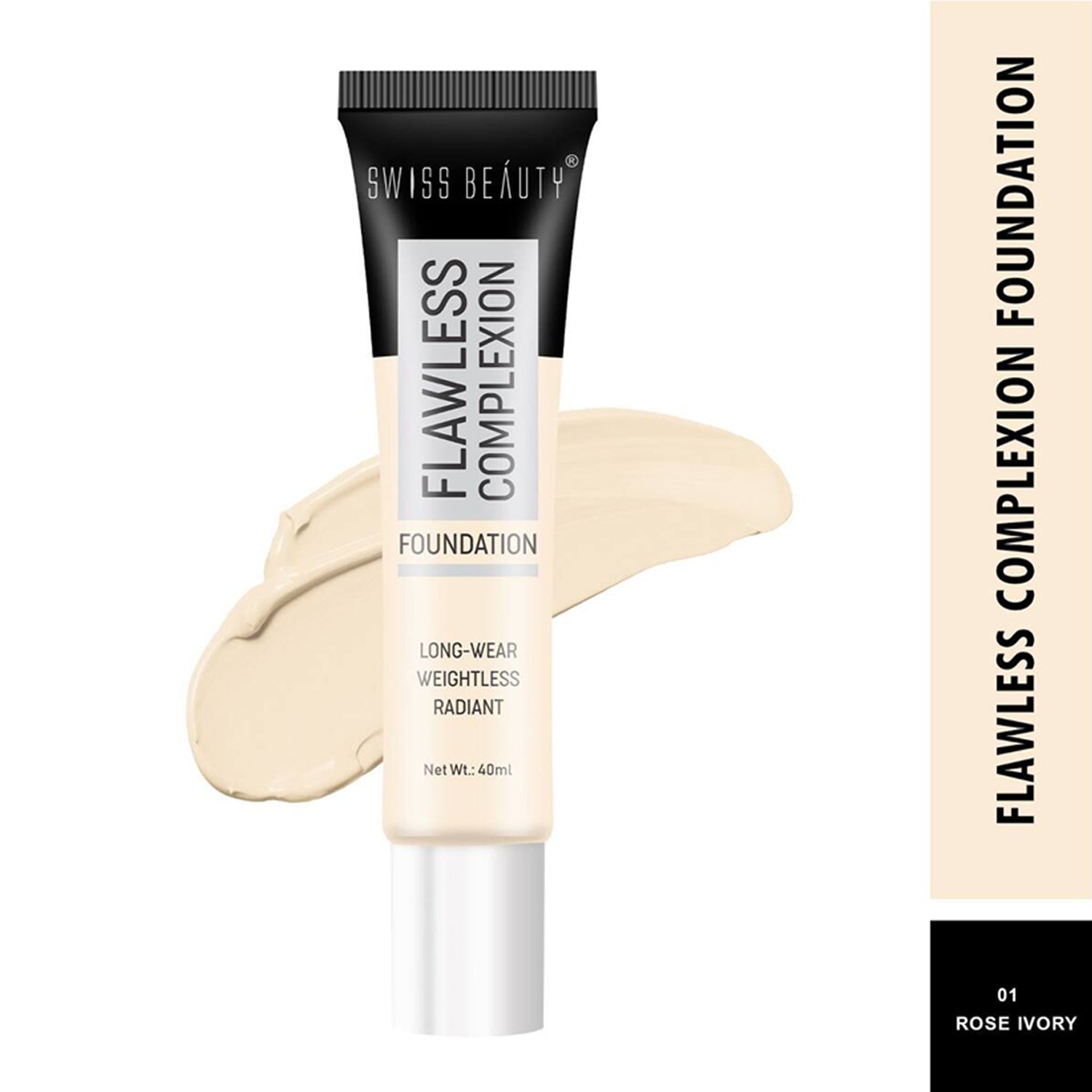 Swiss Beauty Flawless Complexion Foundation 40ML