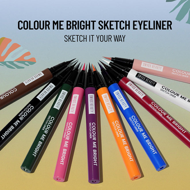 Swiss beauty Colour Me Vright Sketch Liner 0.7ml