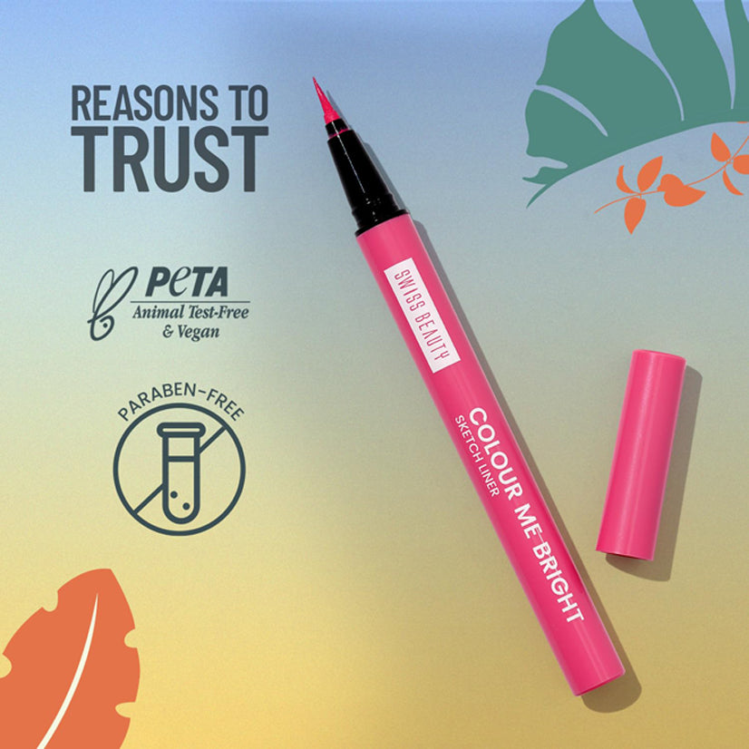 Swiss beauty Colour Me Vright Sketch Liner 0.7ml
