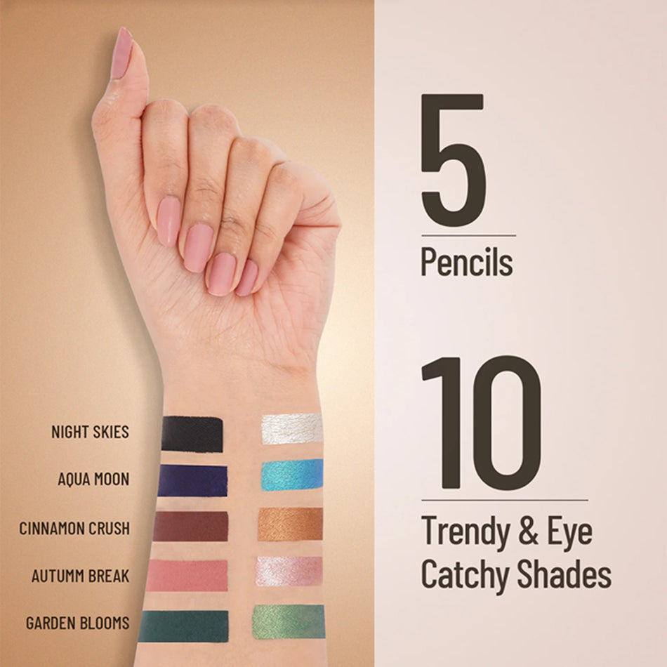 Swiss Beauty Chrome & Matte Twin Eyeshadow 2G