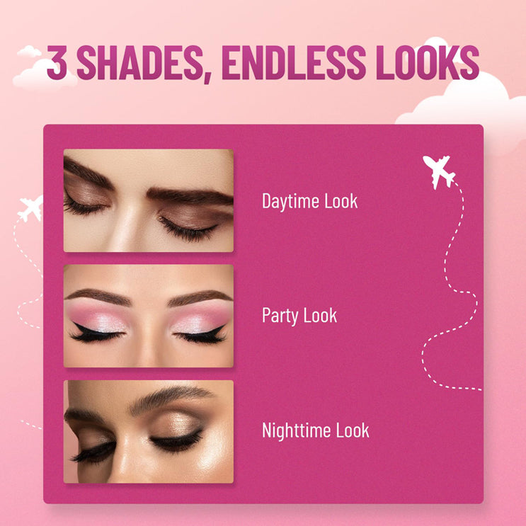 Swiss Beauty 24/7 Passport Eyeshadow Palatte - (10.5 g)