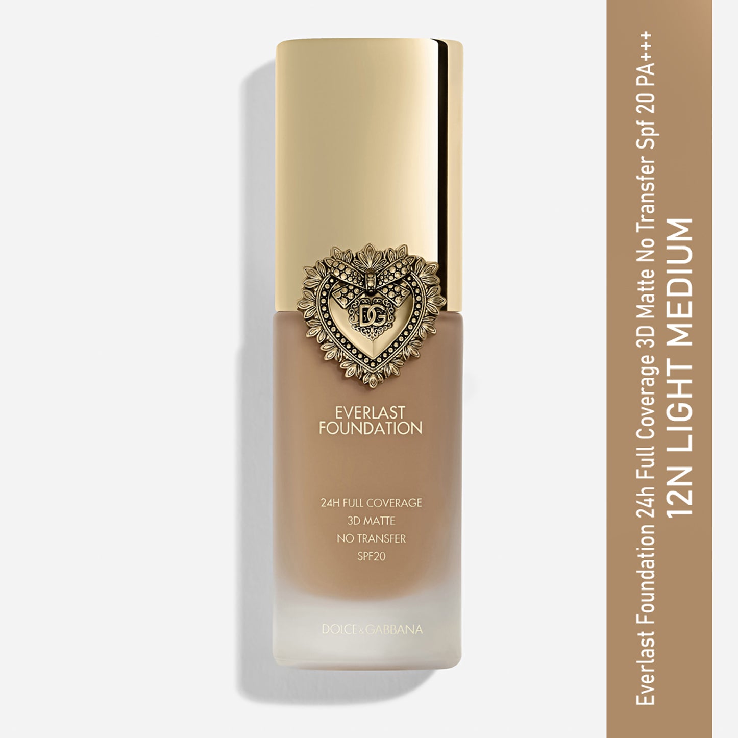 Dolce & Gabbana Everlast Foundation 24h Full Coverage 3D Matte No Transfer Spf 20 PA+++