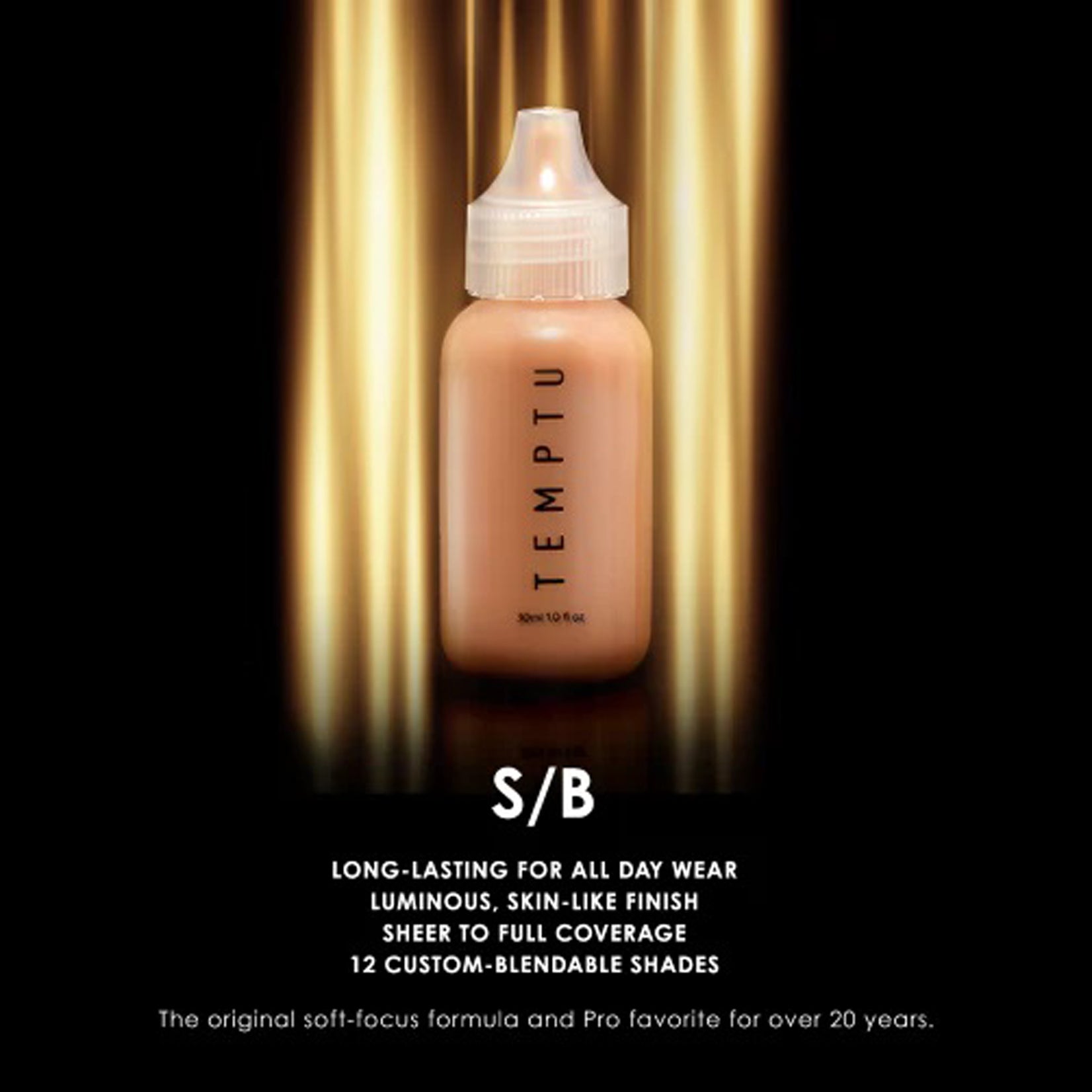 Temptu Pro Silicon Based S/B Foundation 30ml