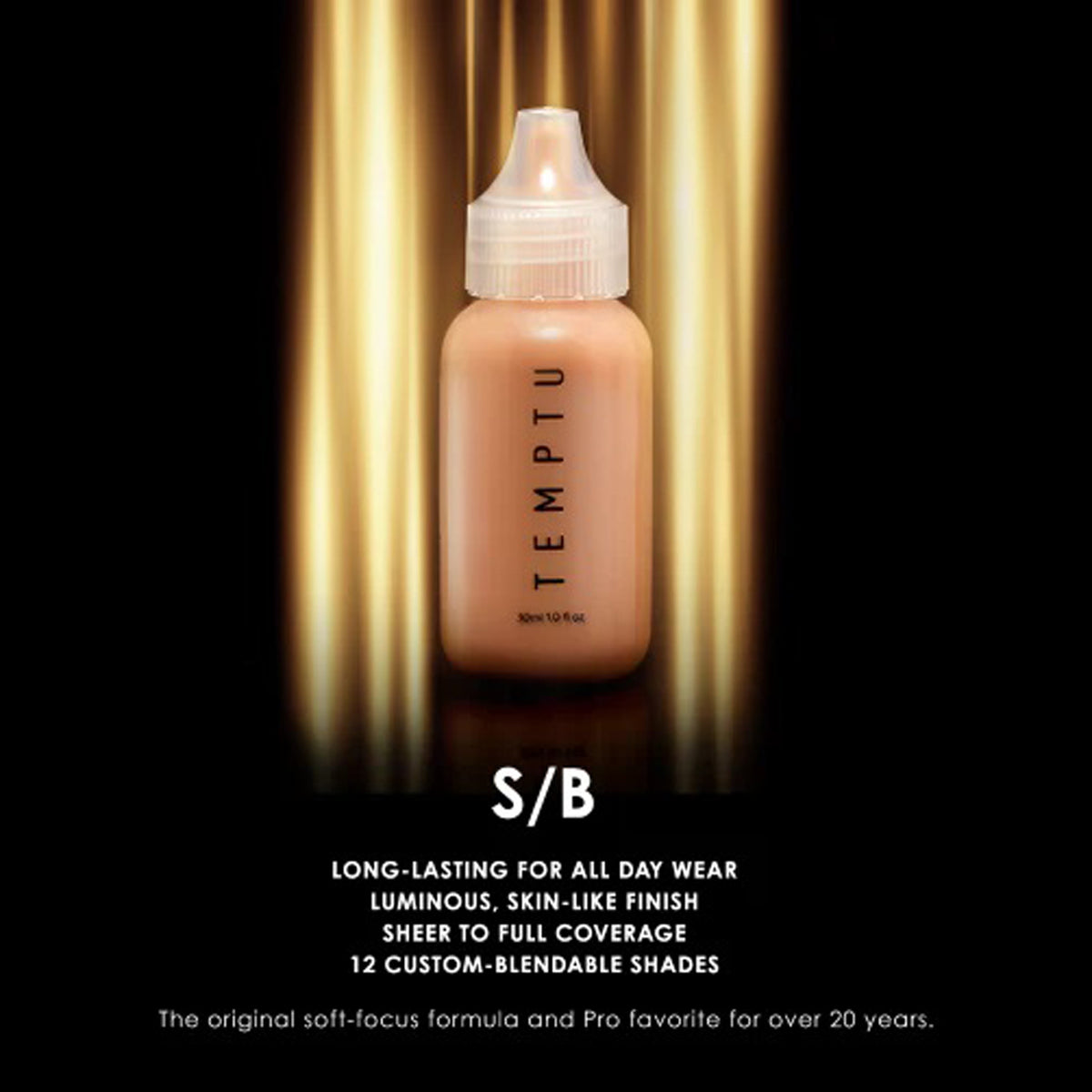 Temptu Pro Silicon Based S/B Foundation 30ml