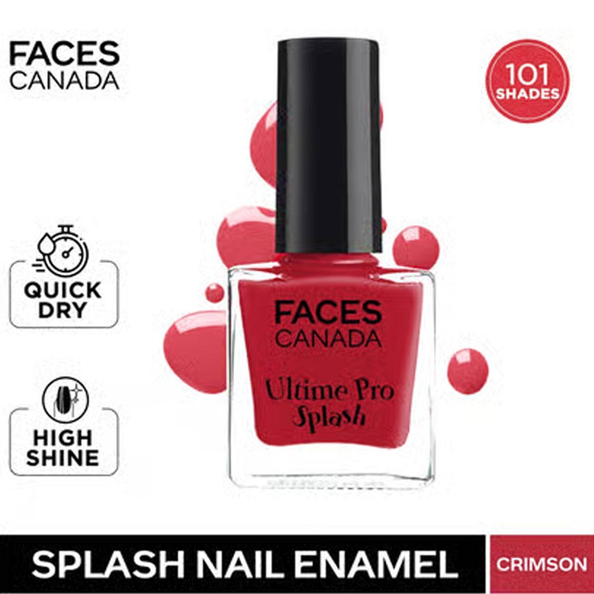 Faces Ultime Pro Splash Nail Enamel 8ML