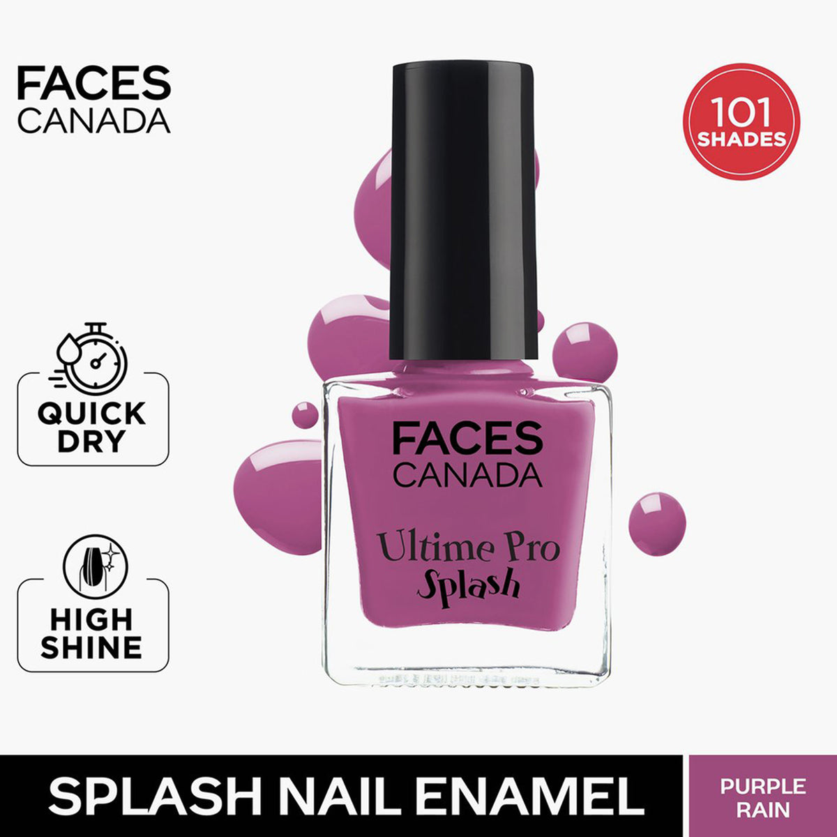 Faces Ultime Pro Splash Nail Enamel 8ML