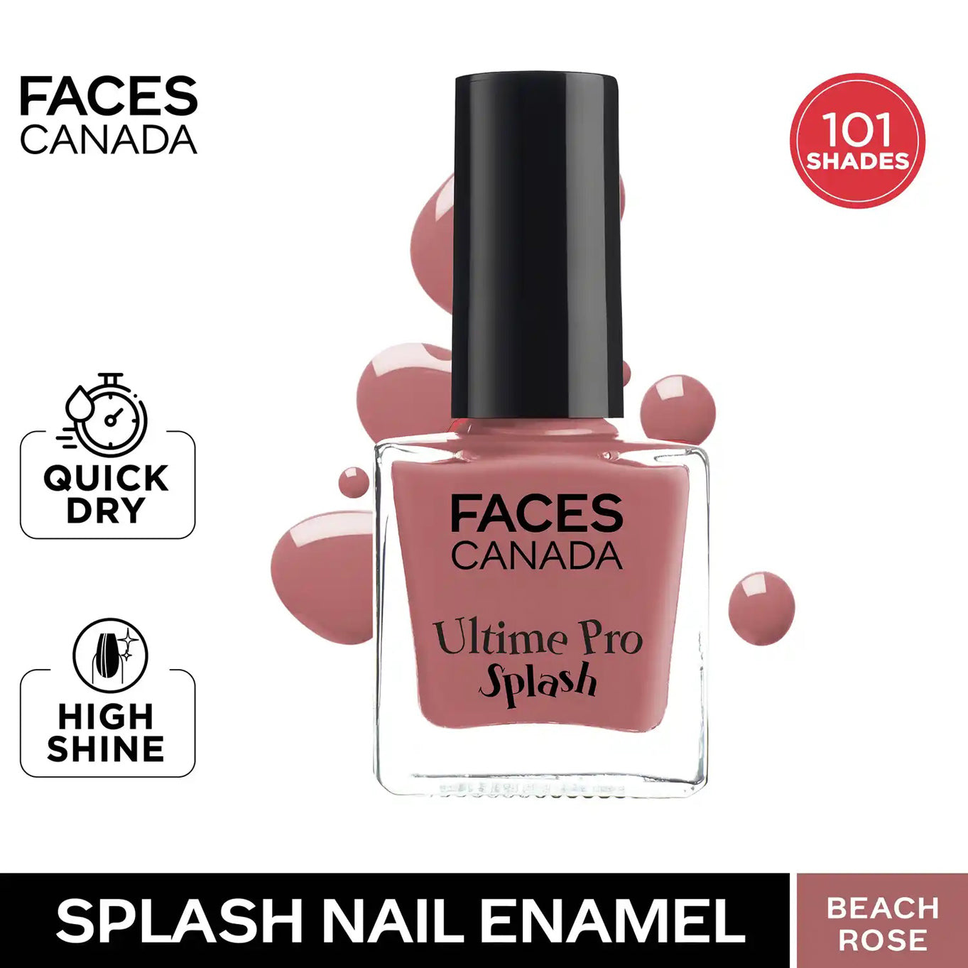 Faces Ultime Pro Splash Nail Enamel 8ML