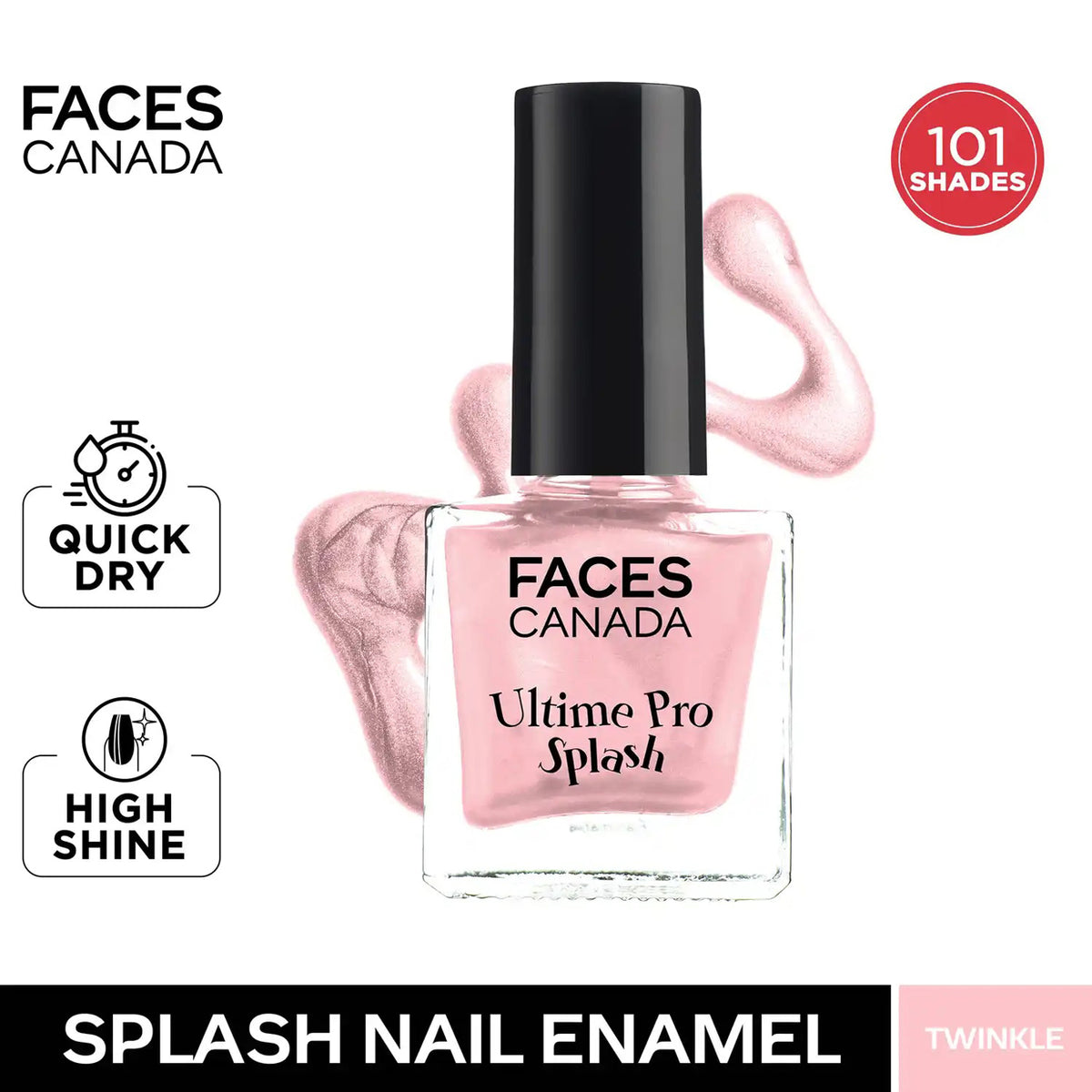 Faces Ultime Pro Splash Nail Enamel 8ML