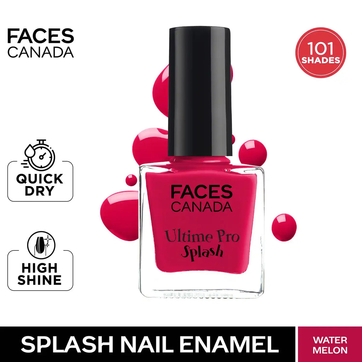 Faces Ultime Pro Splash Nail Enamel 8ML