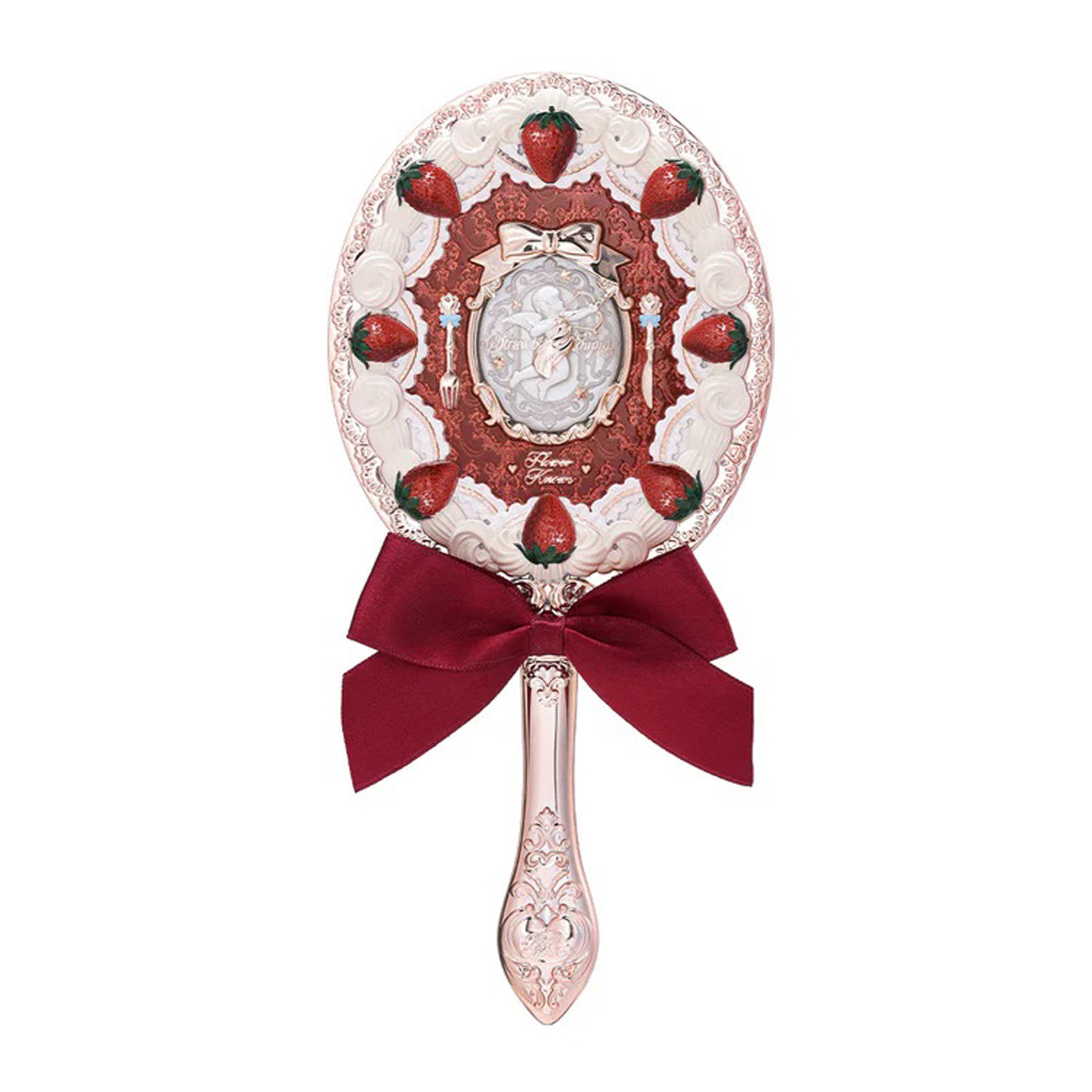 Flower Knows Strewberry Cupid Collection Hand Mirror 210*98.35mm