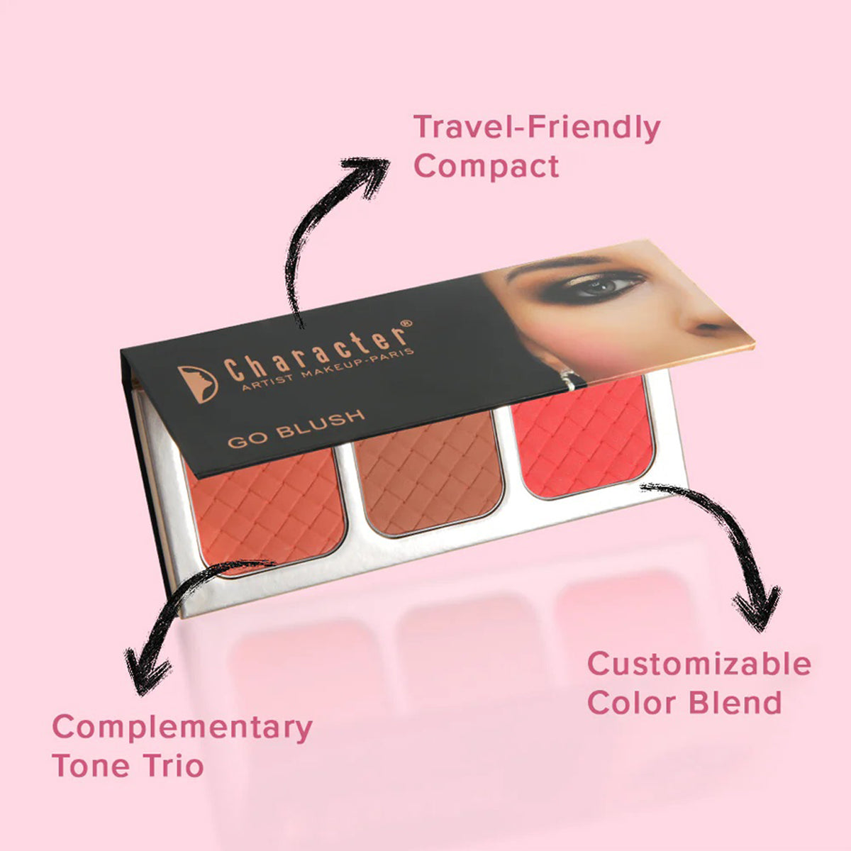 Character 3 Color go Blusher 39g