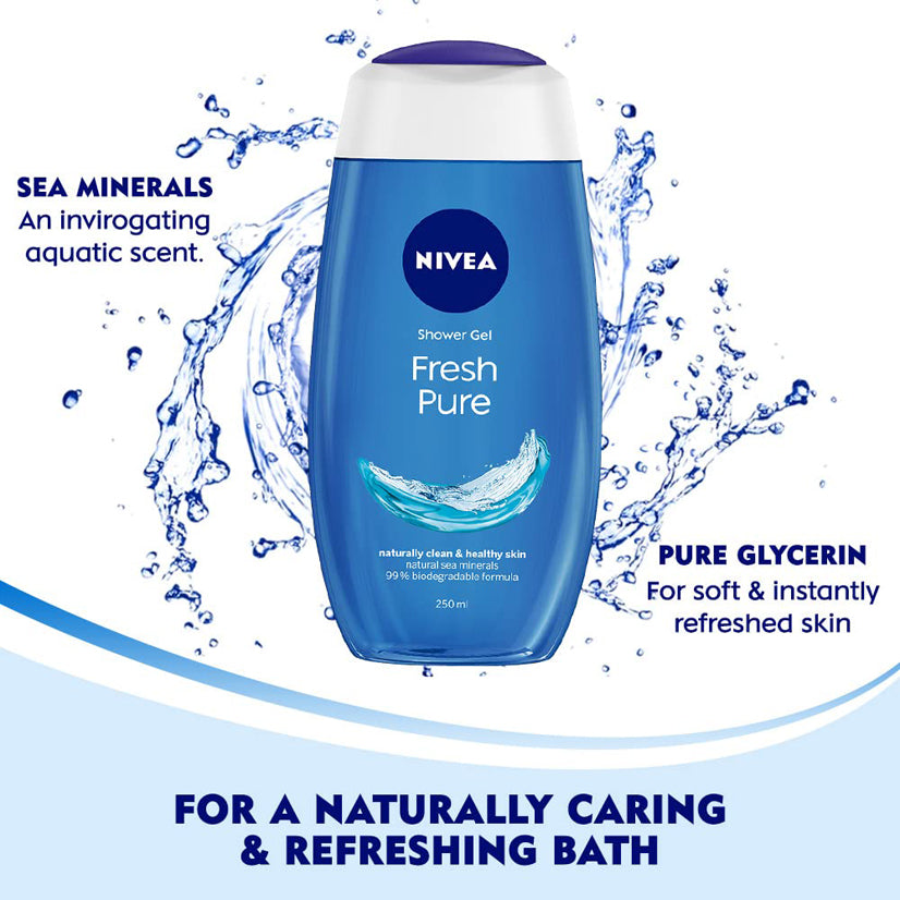 Nivea Shower Gel-Fresh Pure