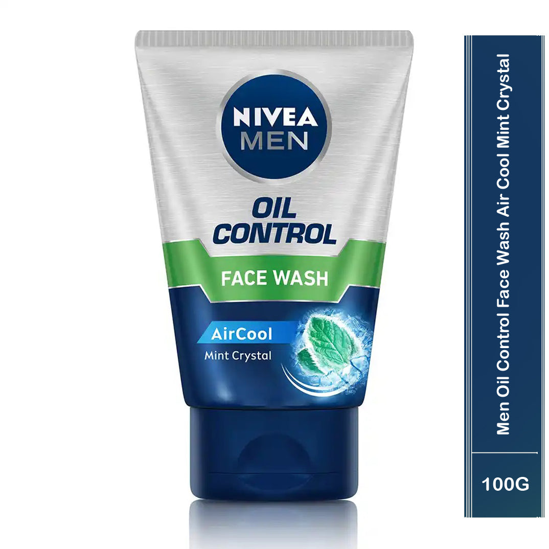 Nivea Men Oil Control Face Wash Air Cool Mint Crystal