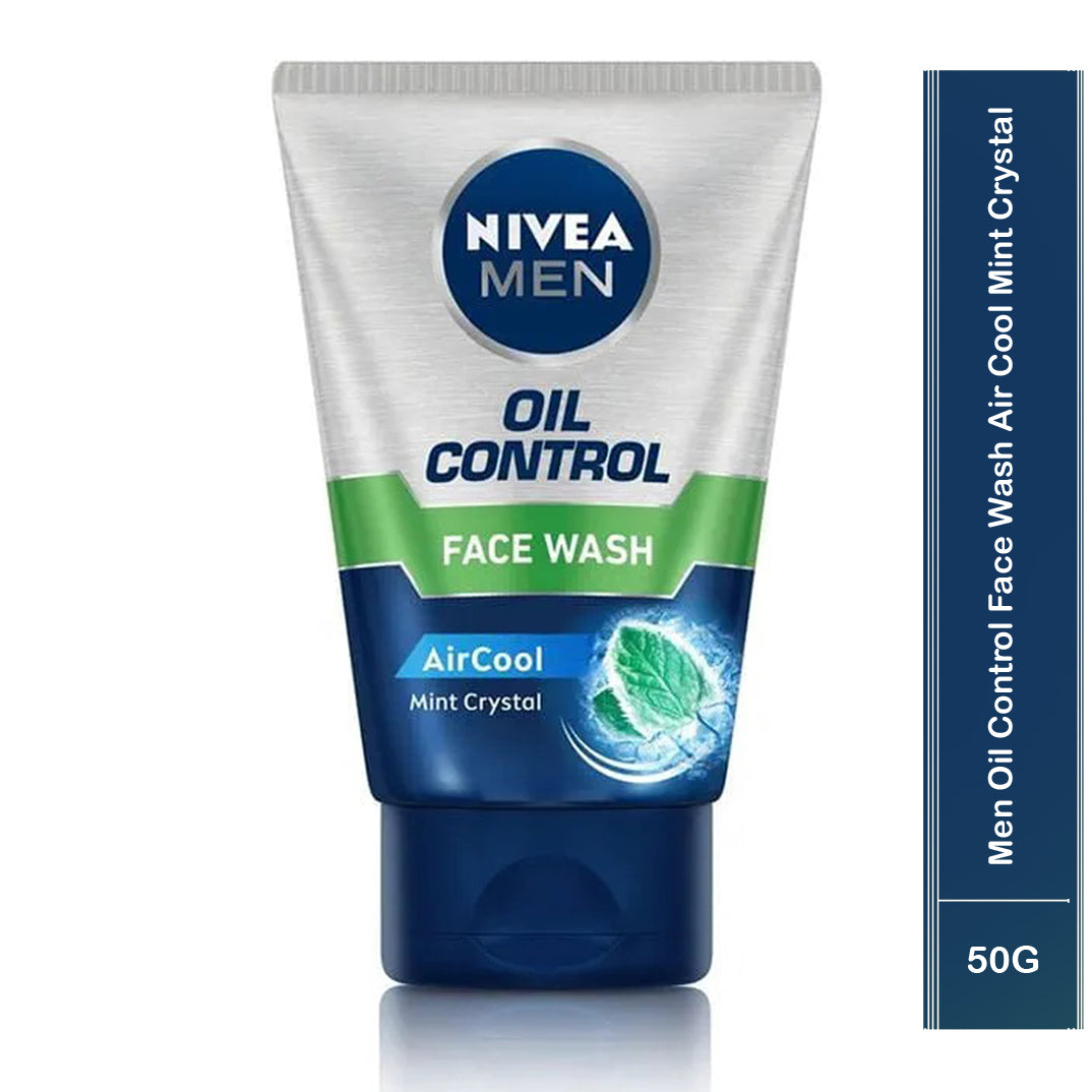 Nivea Men Oil Control Face Wash Air Cool Mint Crystal