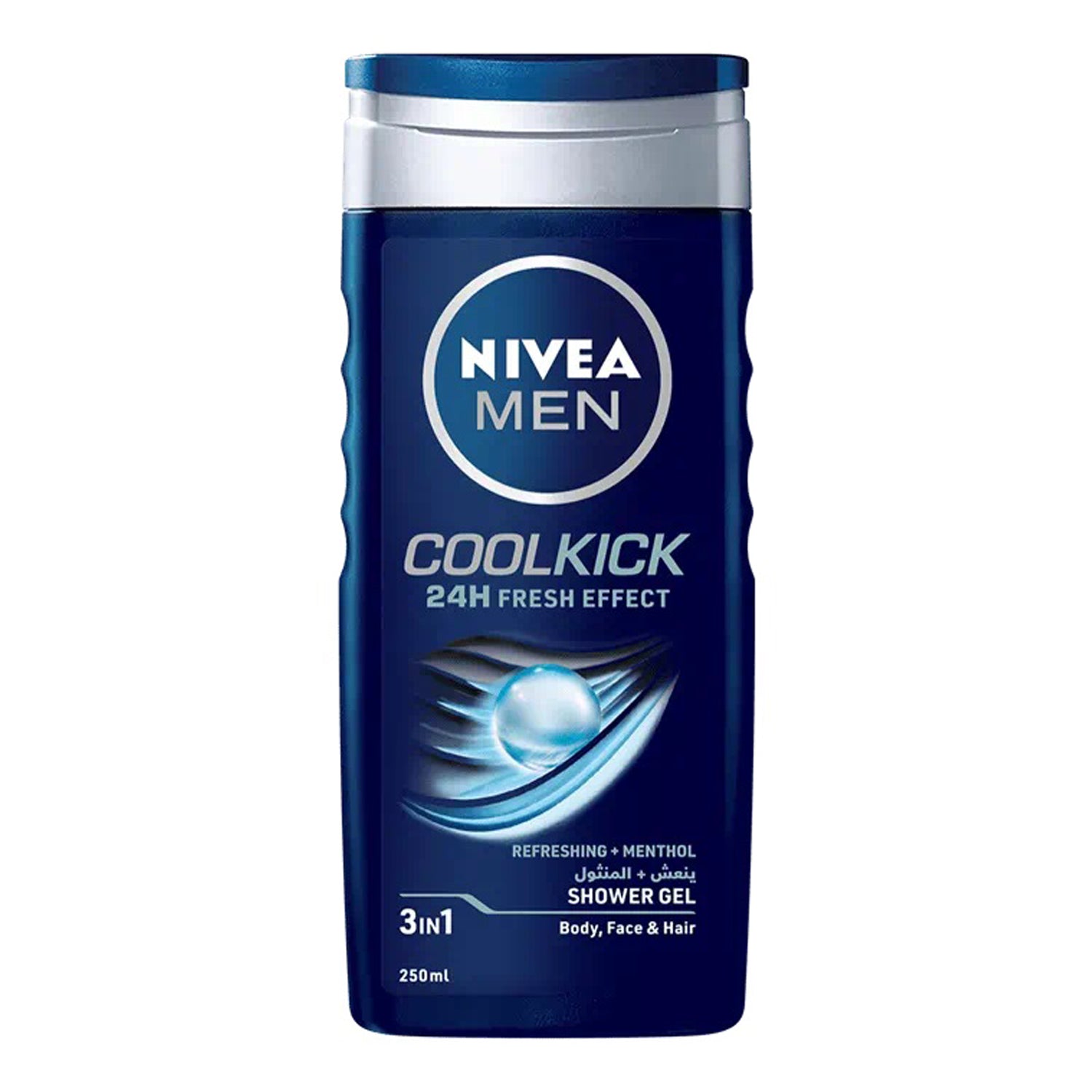 Nivea Men Cool Kick 24H Fresh Effect Shower Gel