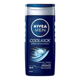 Nivea Men Cool Kick 24H Fresh Effect Shower Gel