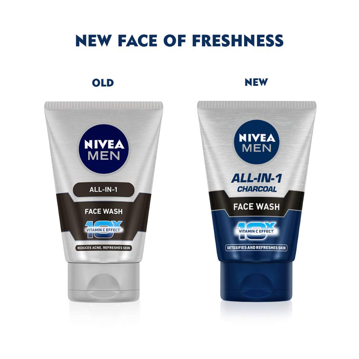 Nivea Men All In 1 Charcoal Face Wash