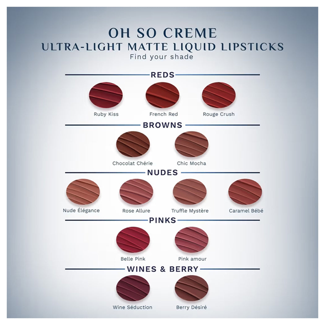 Pilgrim OH SO CREME Matte Liquid Lipstick 3.5ML