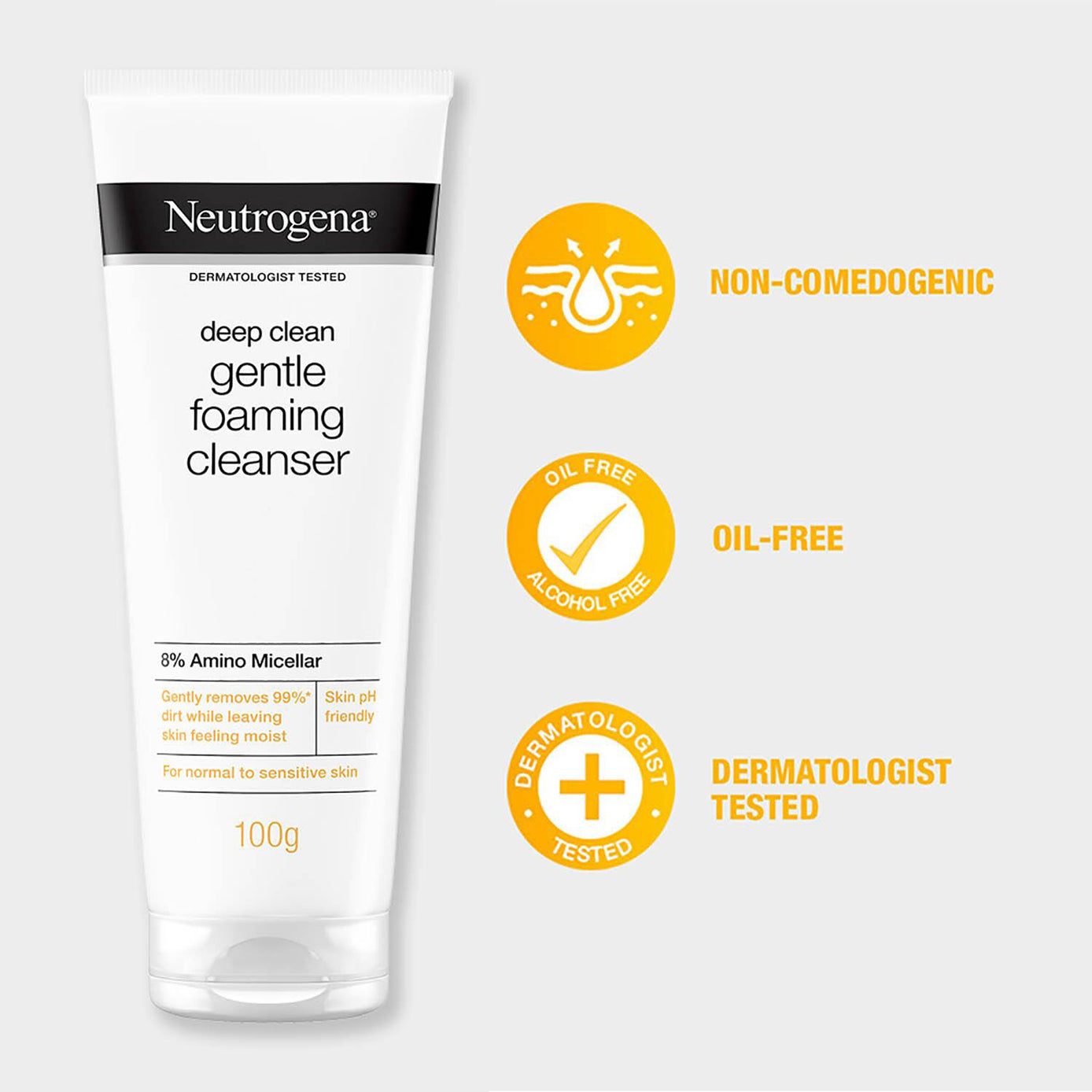 Neutrogena Deep Clean Gentle Foaming Cleanser