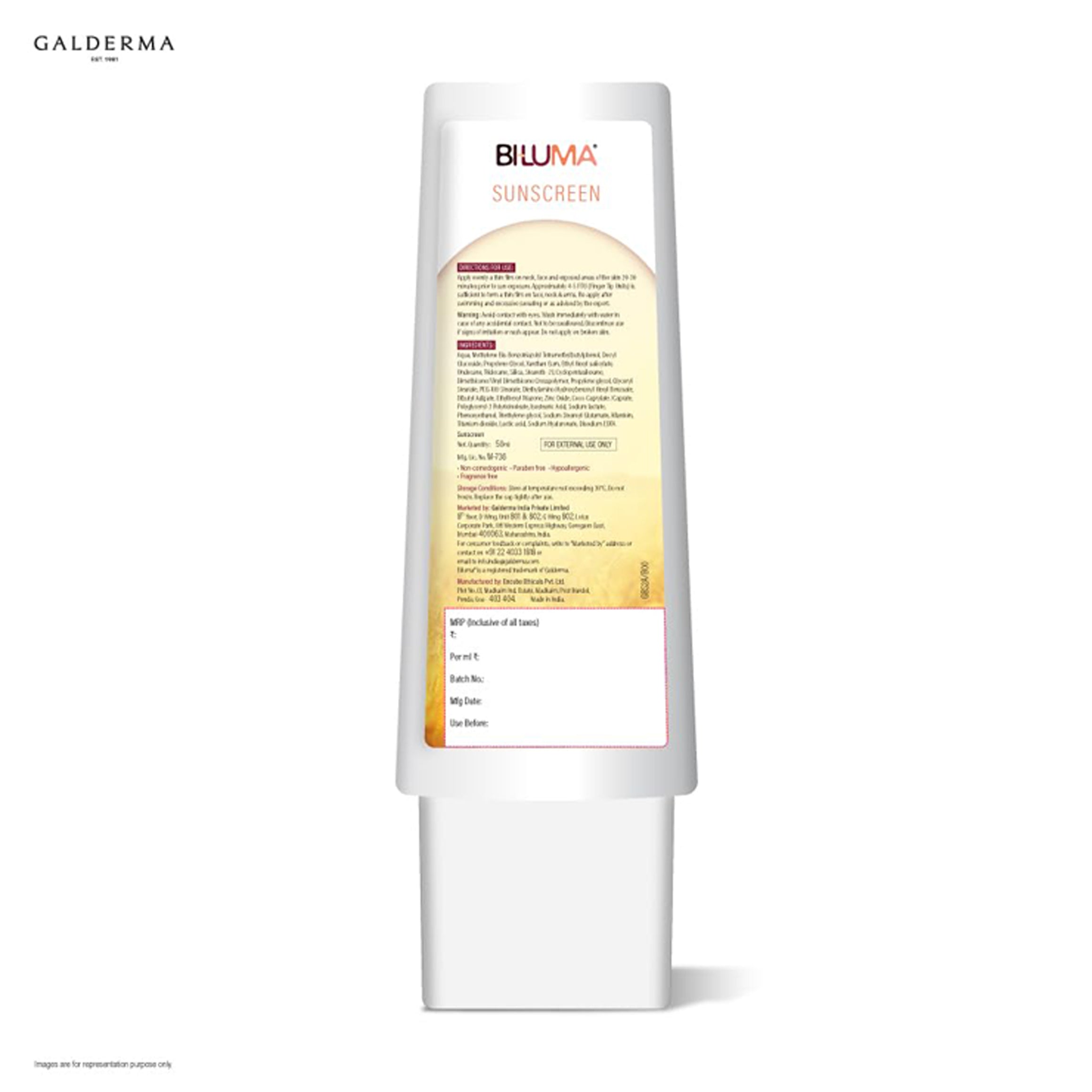 Biluma Sunscreen Spf 50 PA++