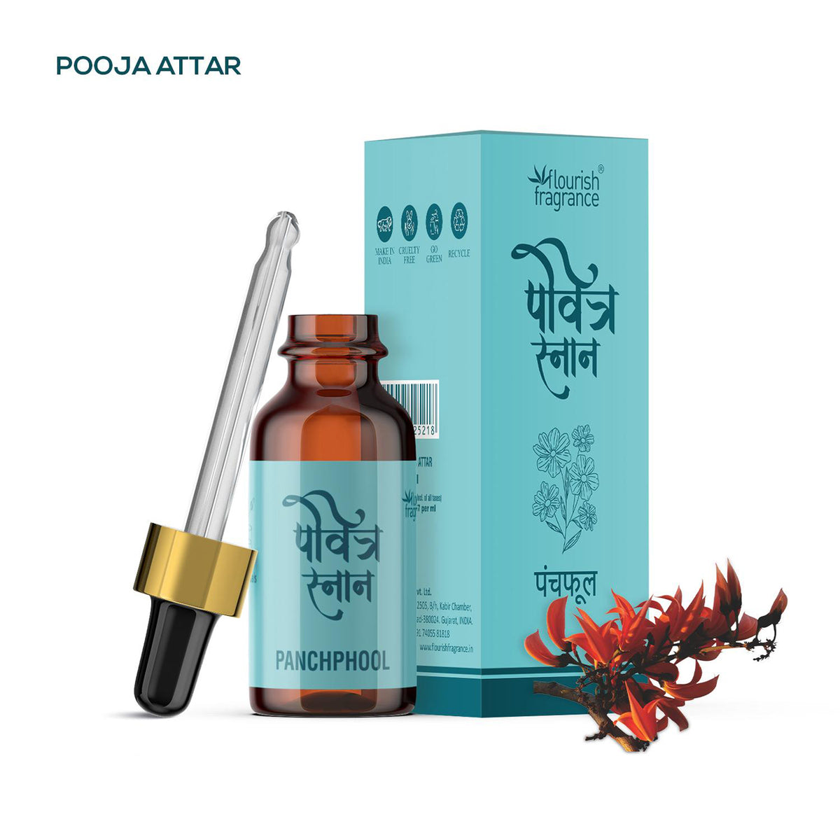 Flourish Fragrance Pavitra Snaan 15ML