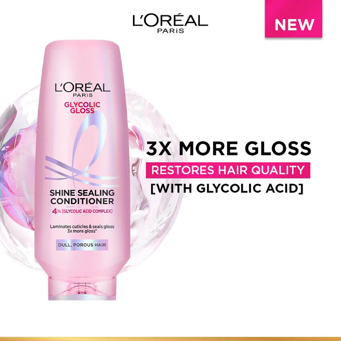 Loreal Glycolic Gloss Shine Sealing Conditioner