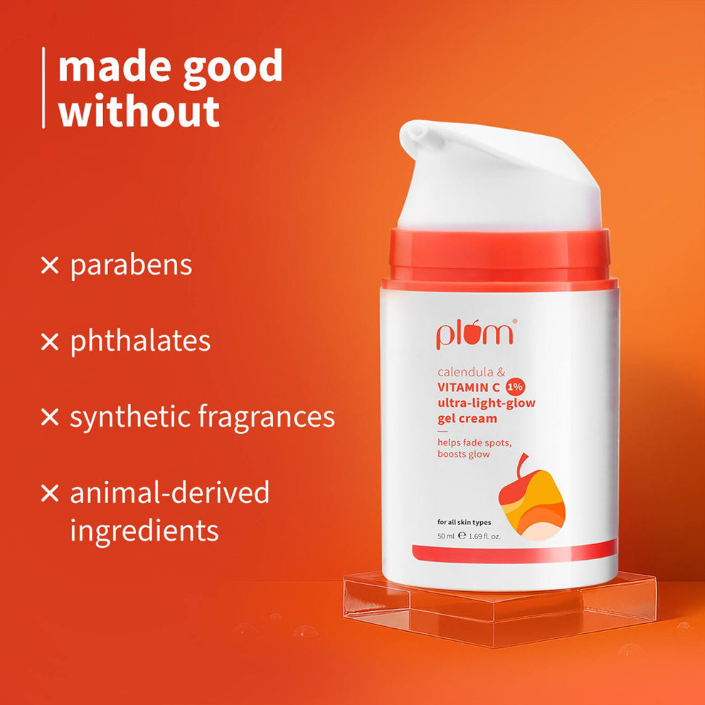 Plum 1Per Vitamin C Ultra-Light-Glow Boosting Gel Cream