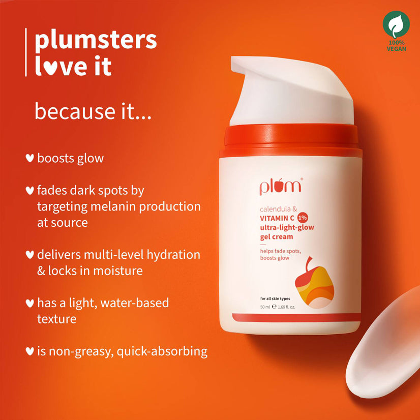 Plum 1Per Vitamin C Ultra-Light-Glow Boosting Gel Cream