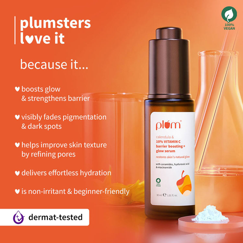 Plum 10Per Vitamin C Barrier Boosting + Glow Serum