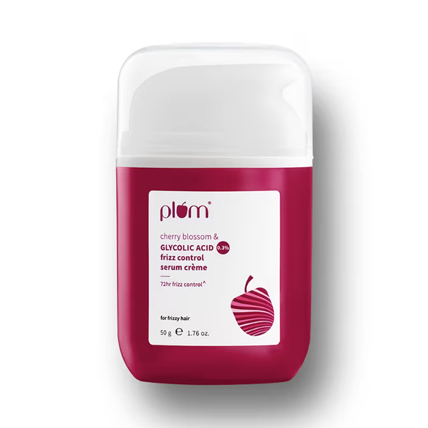 Plum Cherry Blossom & Glycolic Acid 0.3Per Frizz Control Serum Creme