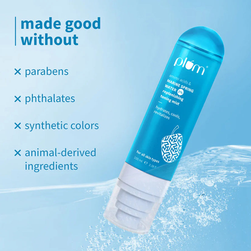 Plum 1Per Marine Spring Water Replenishing Toning Mist