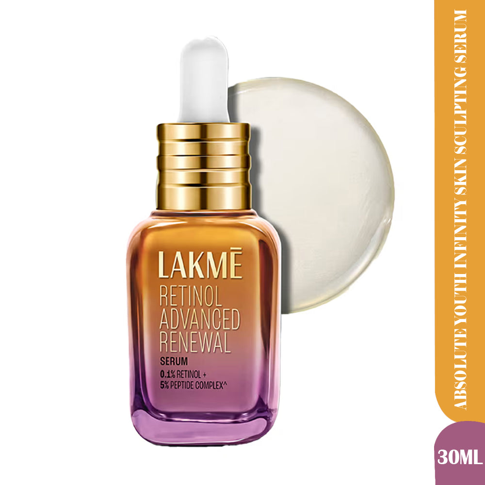 Lakme Retinol Advanced Renewal Serum 0.1Per Retinol + 5Per Peptide Complex
