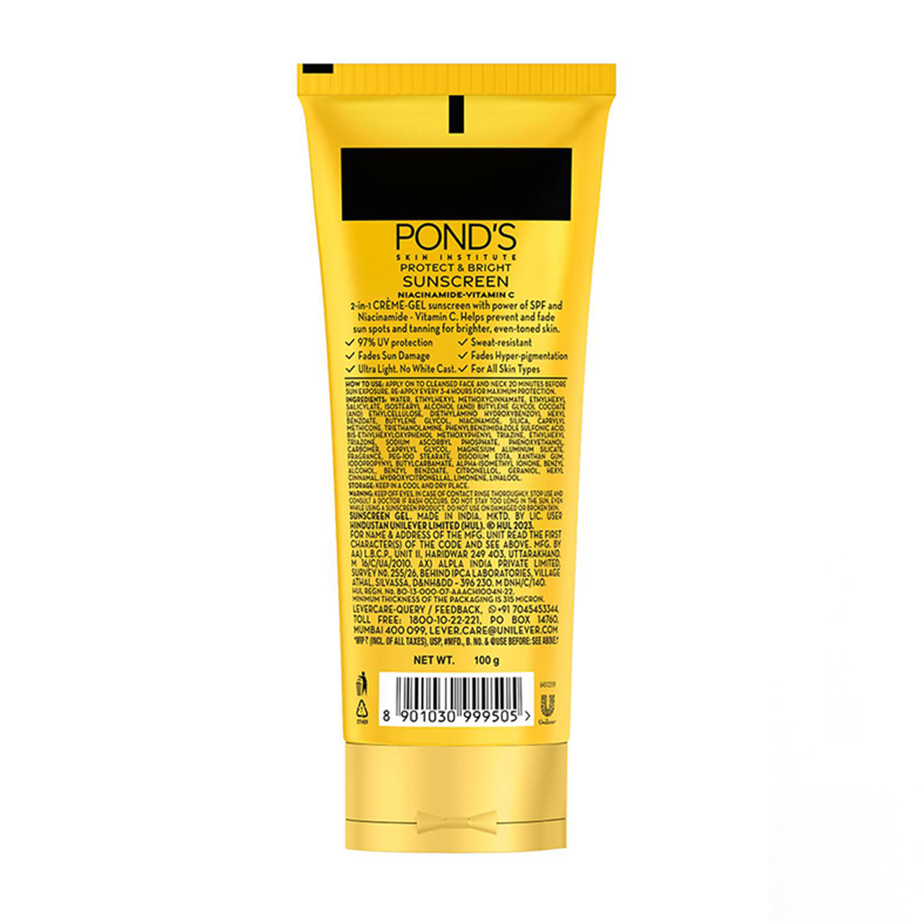 Ponds Sun Miracle Spf 50 Pa+++ Creme Gel Sunscreen