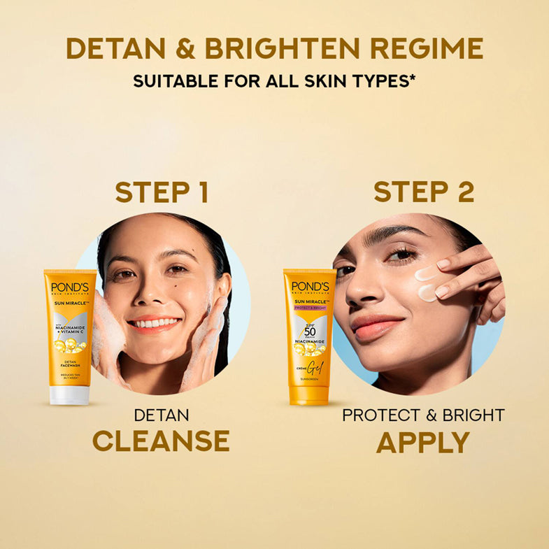 Ponds Sun Miracle Spf 50 Pa+++ Creme Gel Sunscreen
