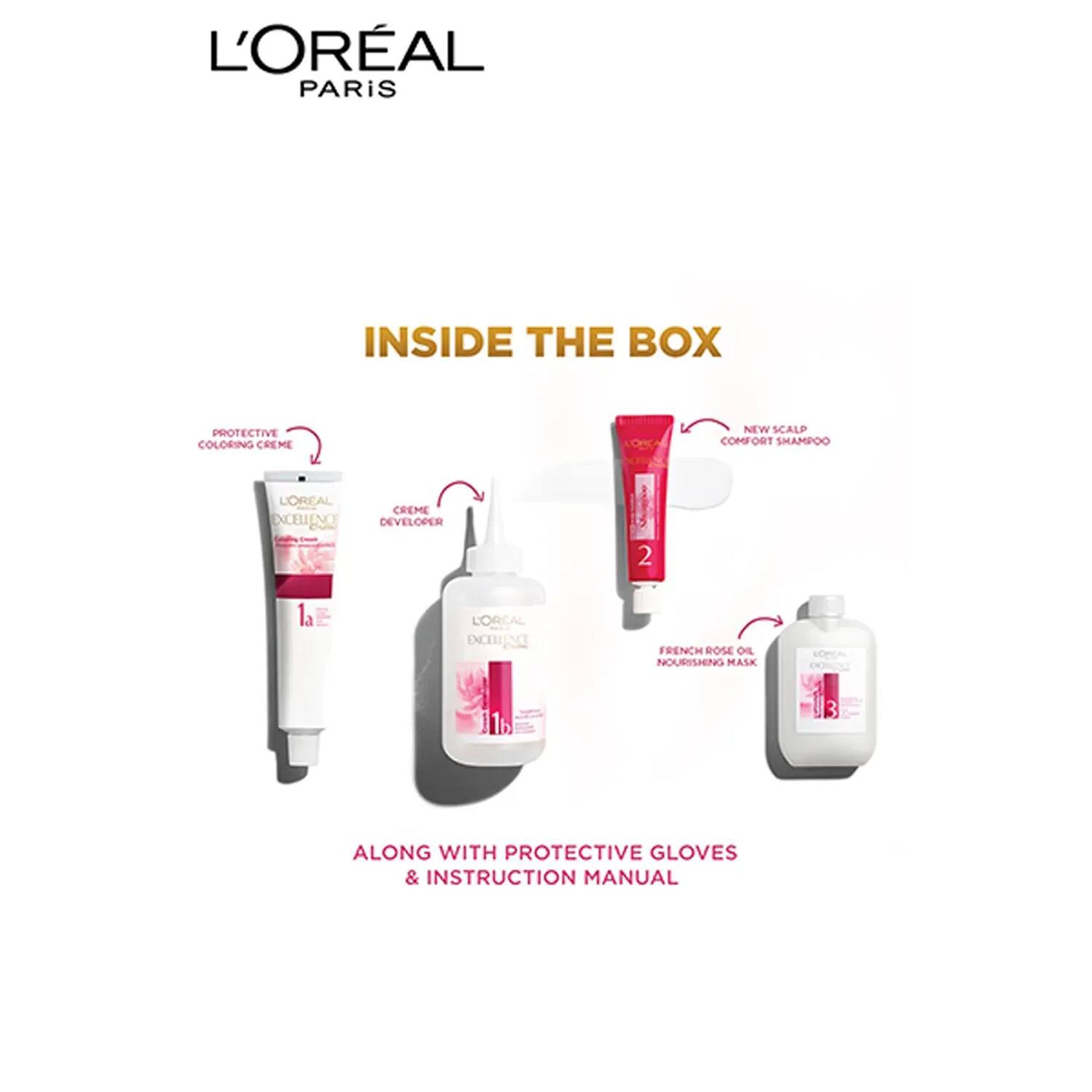 Loreal Paris Excellence Creme Triple Care Color 60+40+60+12g+ml