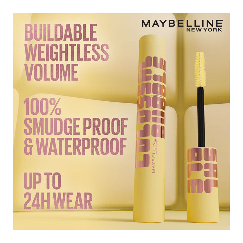 Maybelline Colossal Bubble Waterproof Mascara - Black 10ML