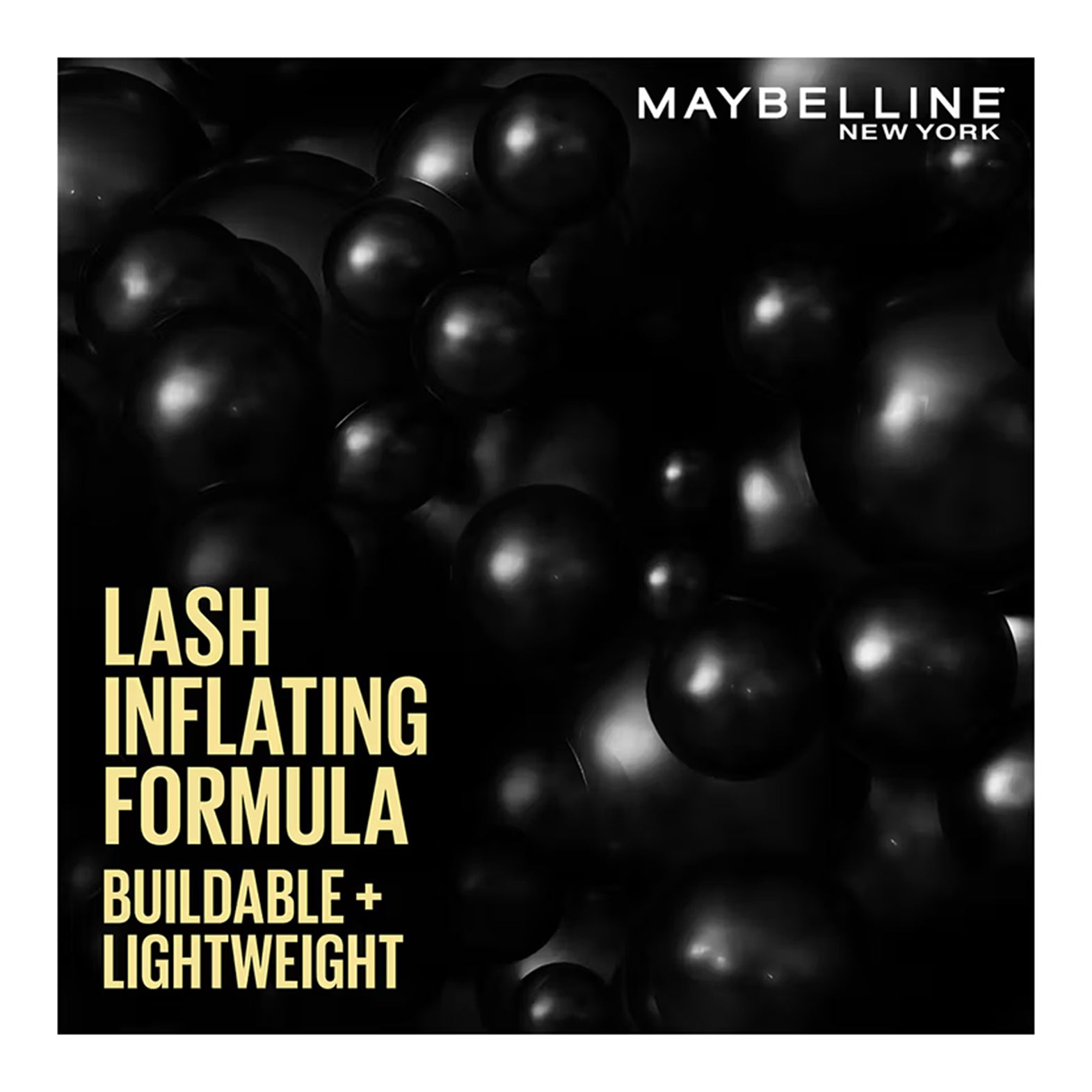 Maybelline Colossal Bubble Waterproof Mascara - Black 10ML