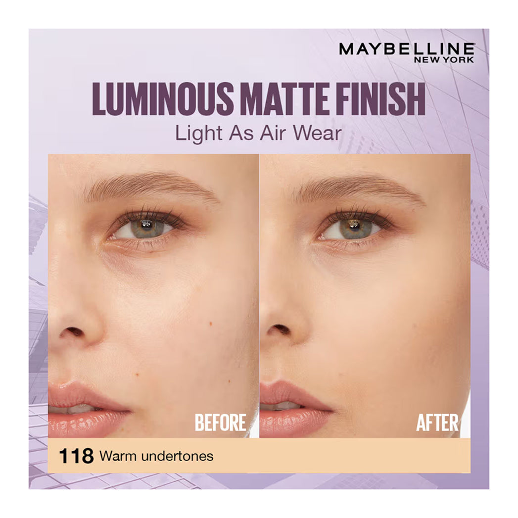 Maybelline Super Stay Lumi Matte Liquid Foundation -18G