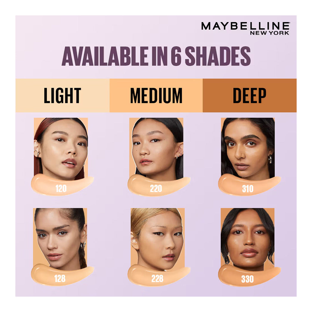 Maybelline Super Stay Lumi Matte Liquid Foundation -18G