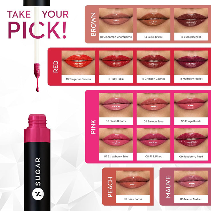 Sugar Partner In Shine Transferproof Glossy Lipstick