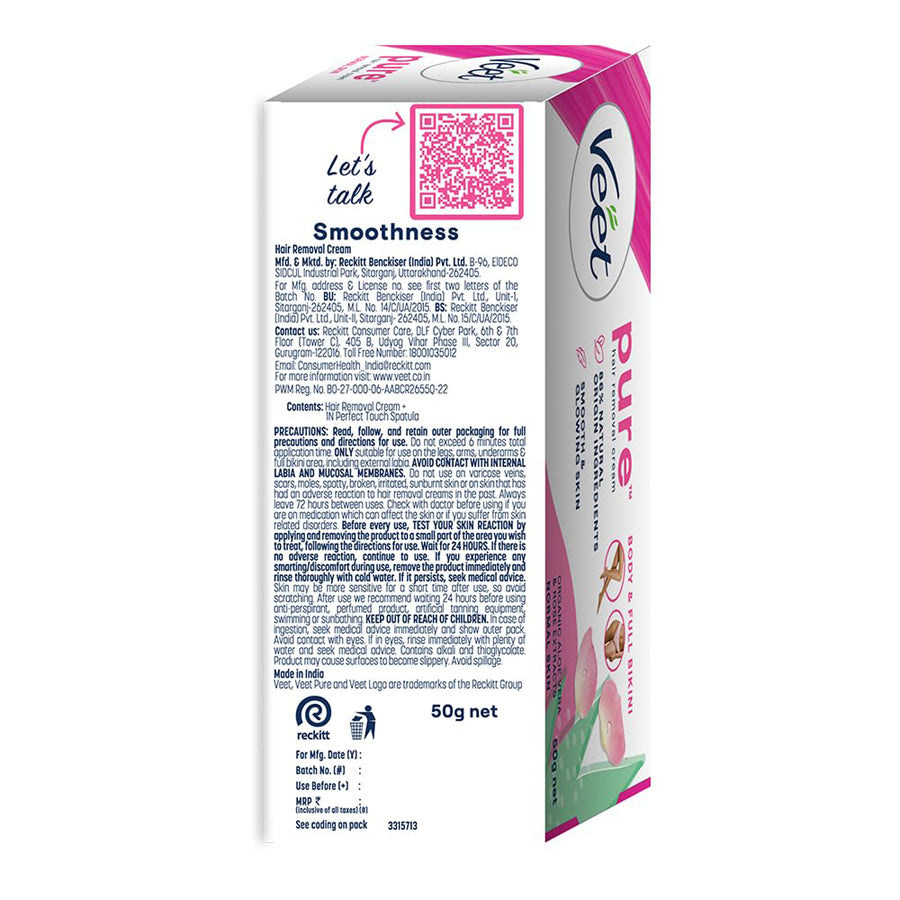 Veet Pure Hair Removal Cream 50G