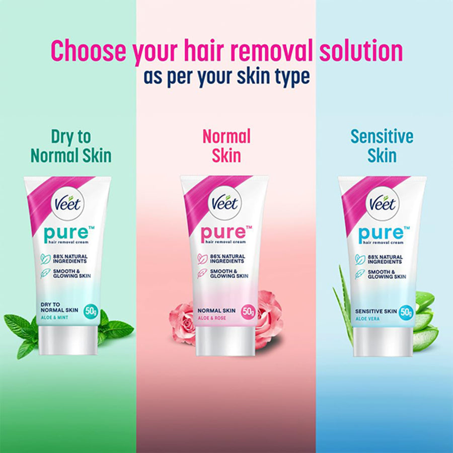 Veet Pure Hair Removal Cream 50G